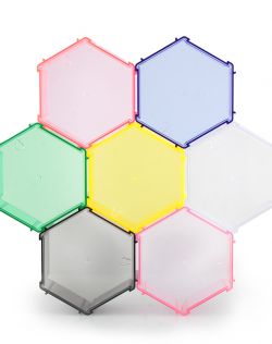 6角形蜂巢展示盒