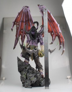 魔兽世界伊利丹限量版雕像